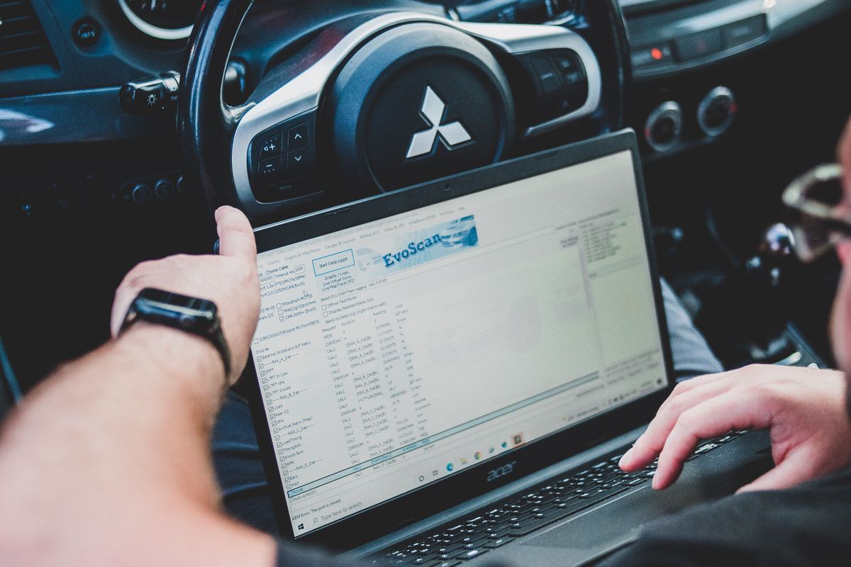 Computador utilizado para diagnóstico de un vehículo